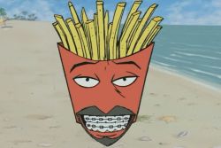 Here is frylock going like :D