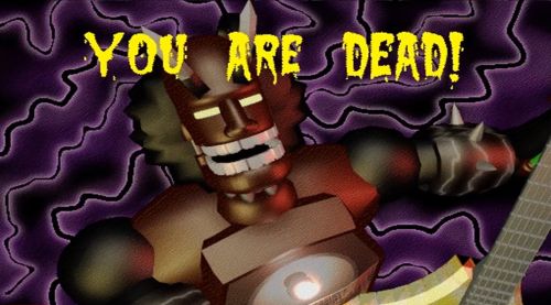 Ehh? Who the hell is this guy? Doesn't matter, you're dead.