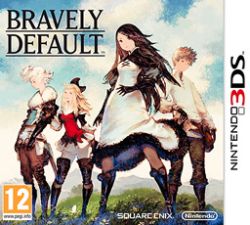 The Bravely Default box art.