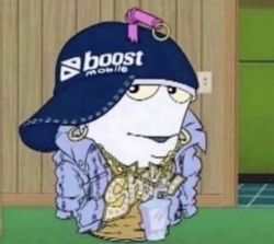 shake with boost mobile AND his boots mobile ok